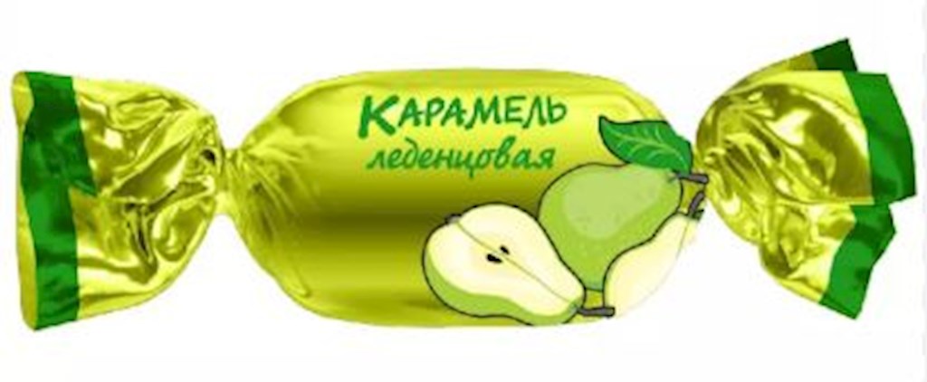 250g KonditerProfi Karamell mit Birnenaroma // Карамель с начинкой Дюшес 