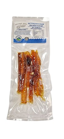 50g Wels SNACK gesalzen gedörrt DIREKT AUS DEM WOLGA-GEBIET Полоски сома сушеные, соленые 