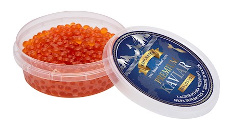 200g Kamchatka Lachskaviar (Gorbuscha) EPL -18° // Икра зернистая лососевая солено-мороженая