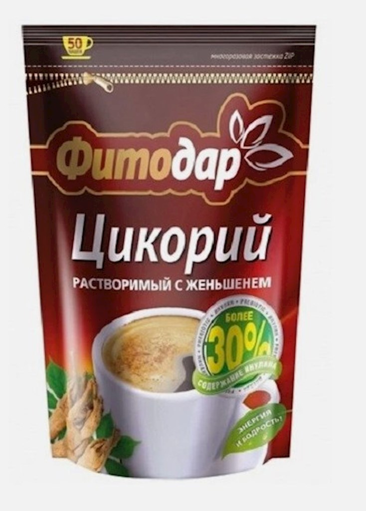 100g Fitodar Zichorie mit Ginseng ZIP // Цикорий растворимыйсо Женьшенем 