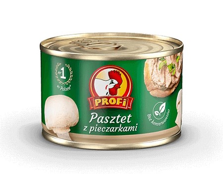 160g Profi Geflügelpastete mit Champignons // Паштет Куриный с Шампиньонами