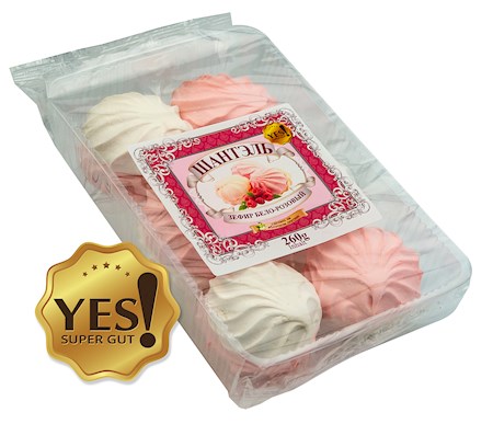 260g Shantel Sevir Weiß-rosa Assorti // Шантель Зефир бело-розовый