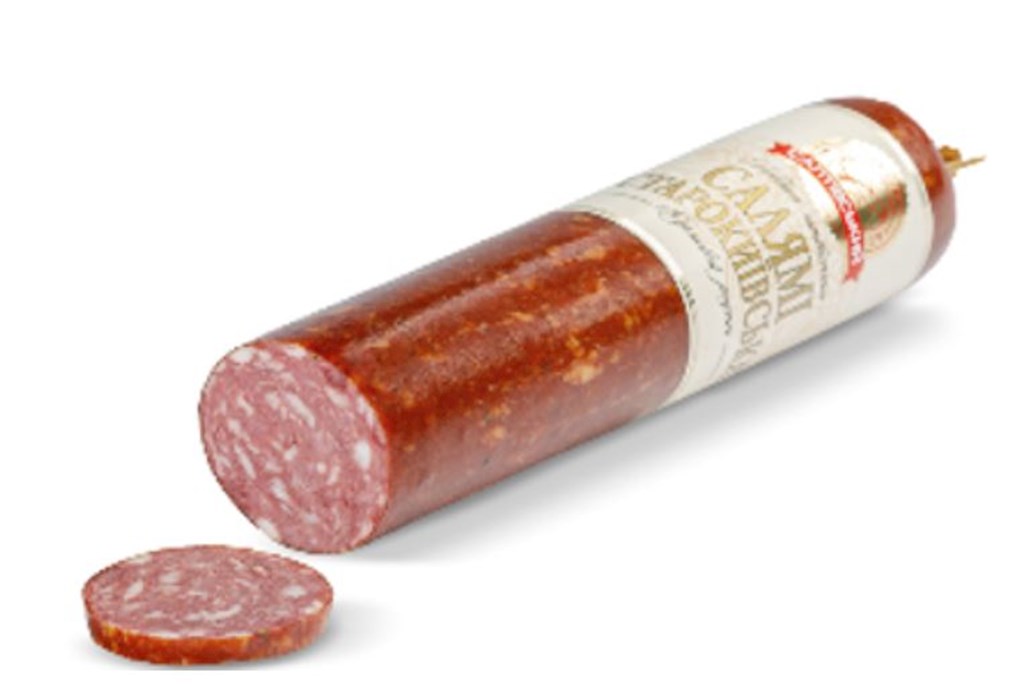 300g Bogodukhivsky (Saltov) Salami Starokievskaya // Салямі Старокиевская