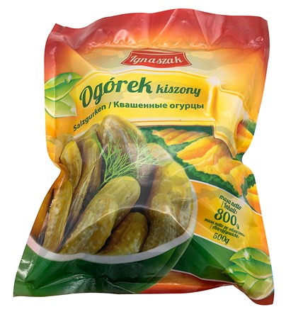 800g Beipol Fassgurken  Beutel // Огурцы бочковые квашеные
