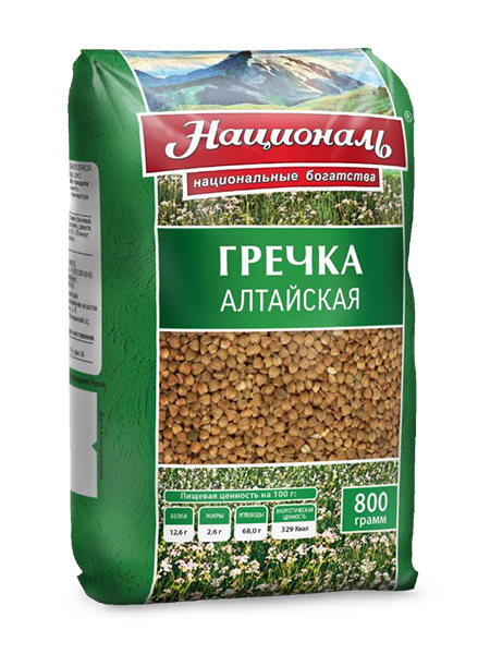 800g BUCHWEIZEN AUS DEM ALTAY-GEBIET. ALTAYSKAYA. KASZA GRYCZANA. ГРЕЧНЕВАЯ КРУПА АЛТАЙСКАЯ.