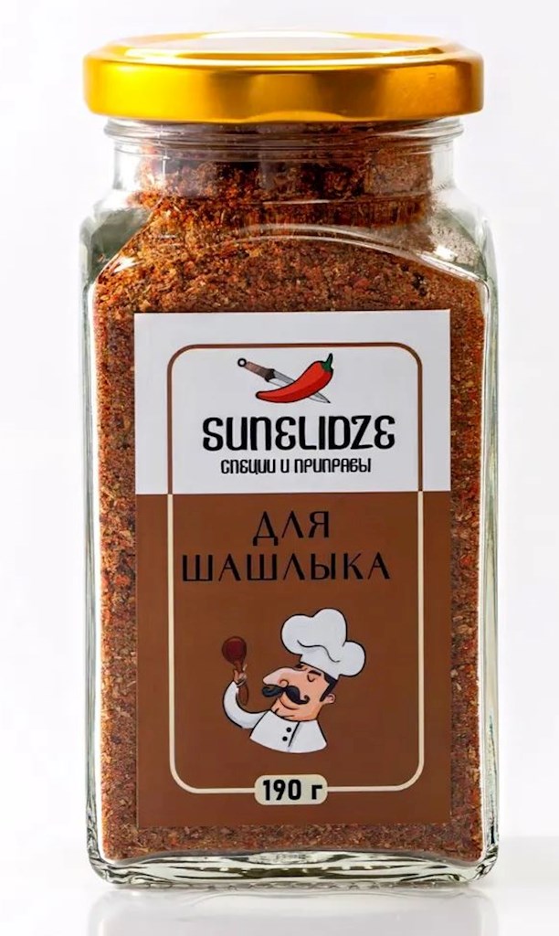190g Sunelidze Würzmischung für Schaschlik // Приправа для Шашлыка