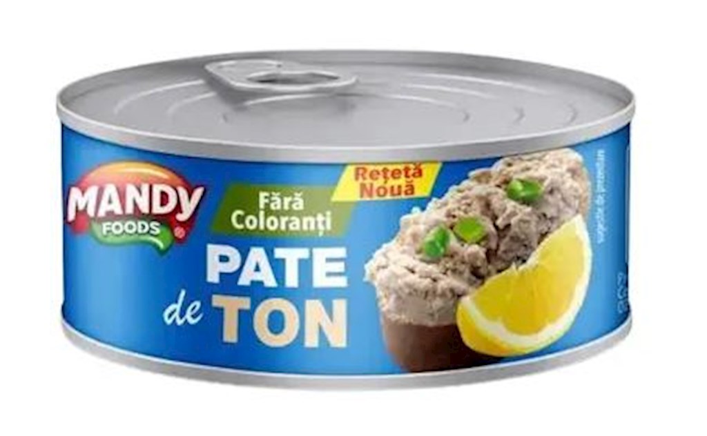 100g Mandy Foods Thunfisch-Pastete / Pate de ton // Паштет из тунца