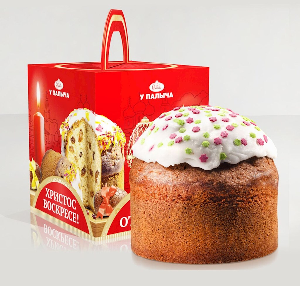 400g Palych´s Ostergebäck/Kulich Prem handgem. -18° // Пасхальный кулич ручная работa 