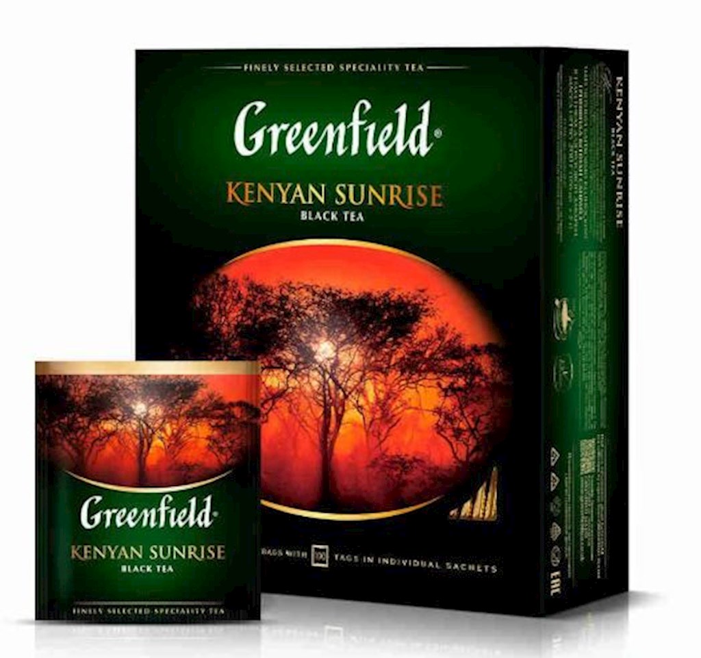 200g GF Schwarztee Kenyan Sunrise 100 Btl // Чай черный "Кенийский рассвет"