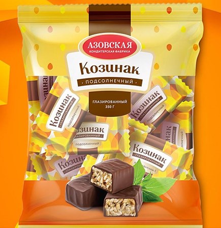 350g Pral. Kosinaki in Schokoglasur // Конфеты Козинак глазированные