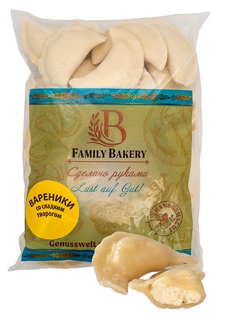 800g Family Bakery Vareniki mit Kartoffel handgemacht // Вареники с картофелем ручная лепка