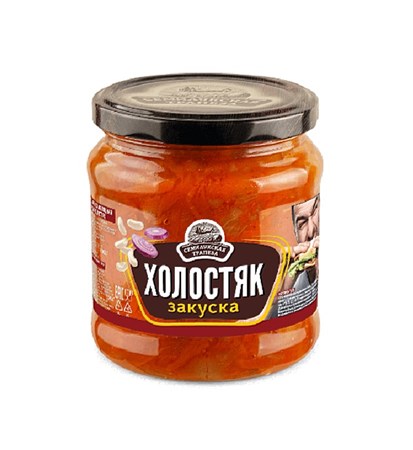 460g Semiluki Gemüsezubereitung „Junggeselle" // Oвощная закуска Холостяк