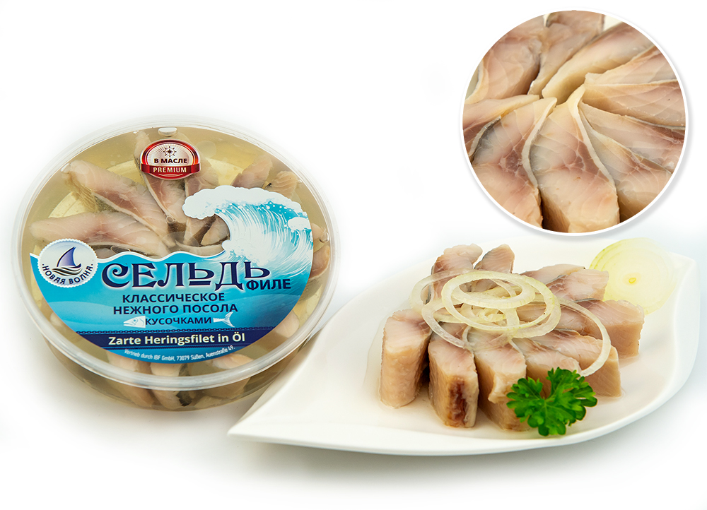 260g Premium Heringfilets Klassik Novaja Volna