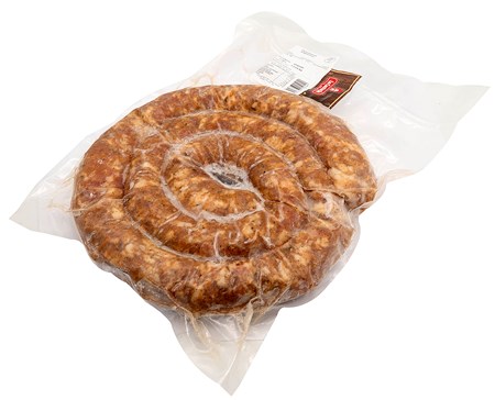 450g FF Meat Schweinefleischwurst mit Senf, gebraten -18° // Свинная колбаса с горчицей