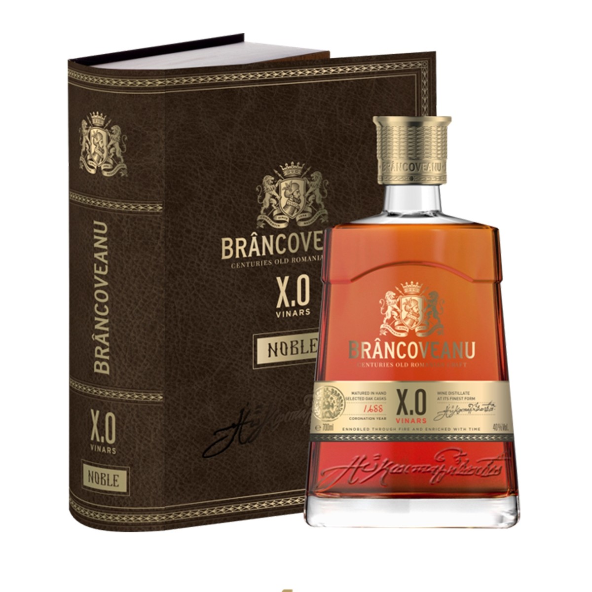 700ml BRÂNCOVEANU XO VINARS PREMIUM BRANDY BRANCOVEANU РУМЫНКСИЙ ПРЕМАЛЬНЫЙ КОНЬЯК