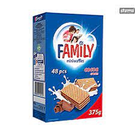 375g Family Mini Waffeln Cacao // Фамили Мини Вафли Какао