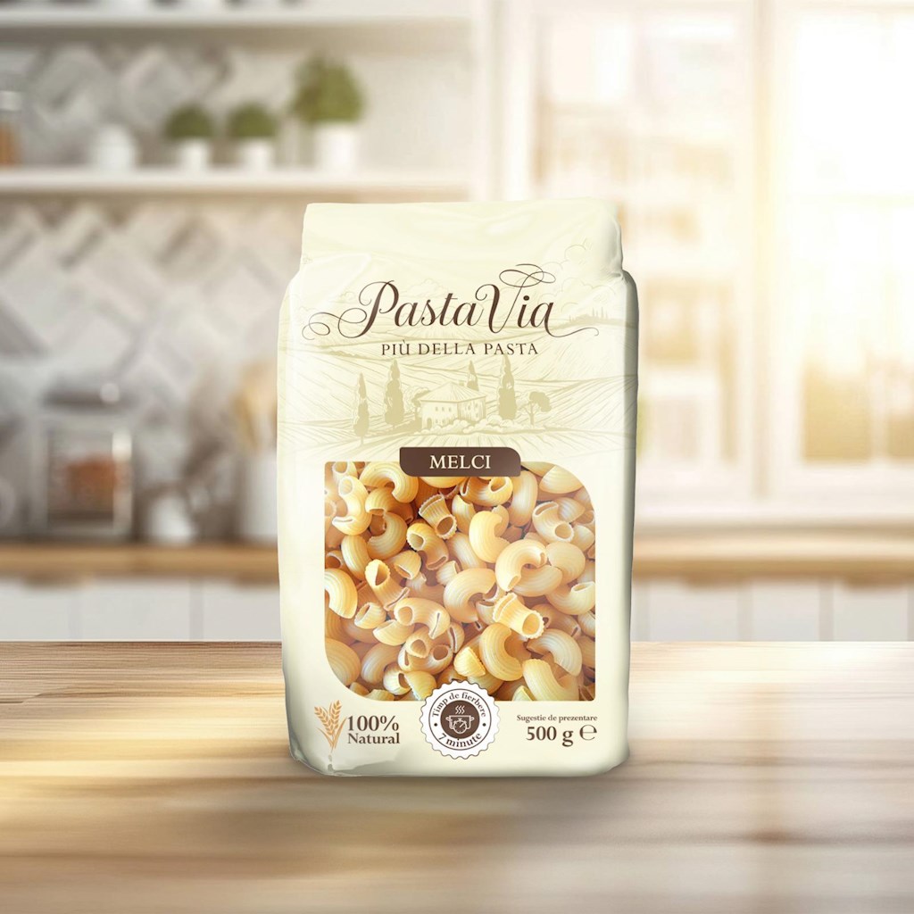 500g (RO) Pasta Via Nudel Melci Mini Hörnchen // Макаронное изделие Мелчи