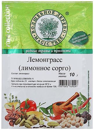 10g W.D. Zitronengrass // Лемонграсс (лимонное сорго)