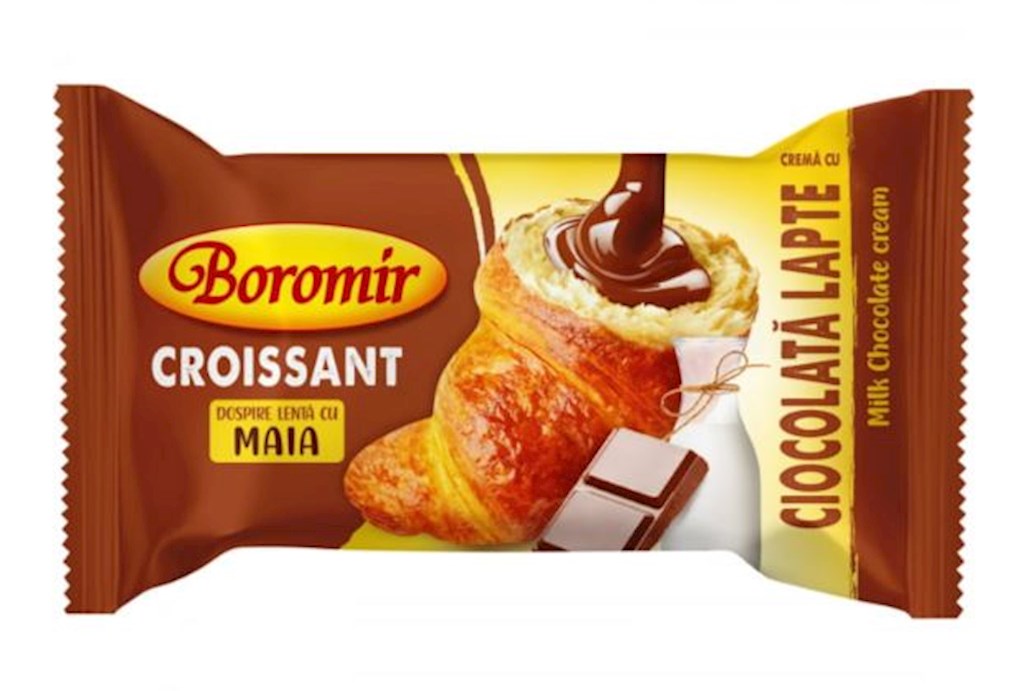60g Boromir Croissant mit Milchschokoladencreme // Круассан с молочно - шоколадным кремом 