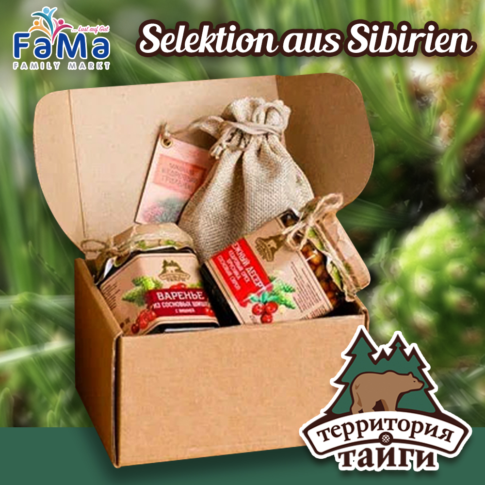 500g "Selektion aus Sibirien" // Набор в Коробке "Гостинец из Сибири" 