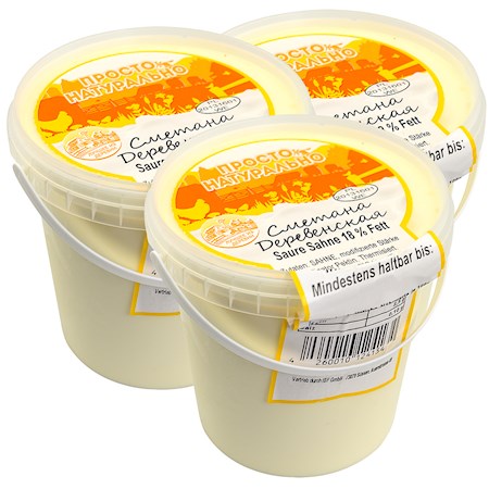 600g Prosto Naturalno Schmand 18%   /Просто Натурально Сметана 18% 