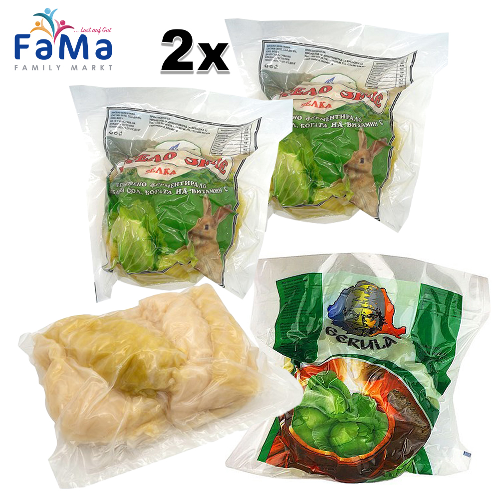 7 kg vegorenes Kraut Set-Mix - Varza Murata