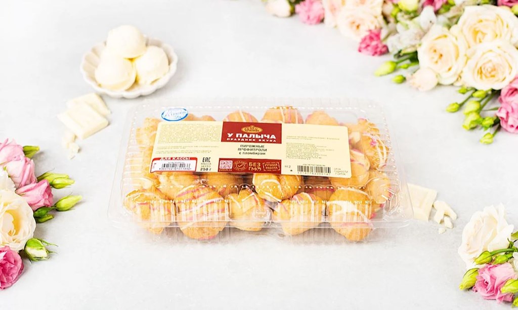 250g Palych´s Profiteroles mit Plombir // Пирожное Профитроли с пломбиром