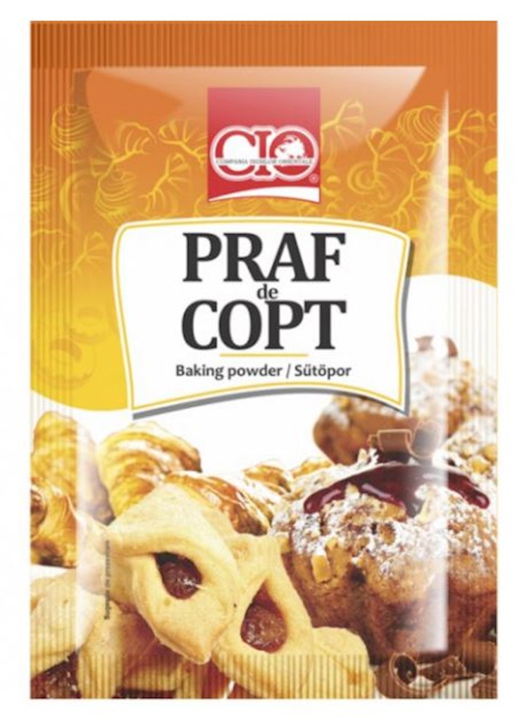 10g (RO) CIO Backpulver / Praf de copt  // Сода пищевая 