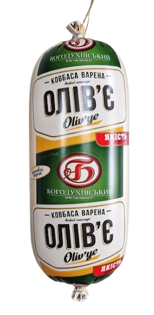 500g Bogodukhivsky Brühwurst Oliv`e  // Колбаса Олив`е 