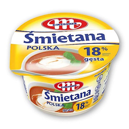 200g Mlekovita Schmand 18% // Млековита Сметана 18%