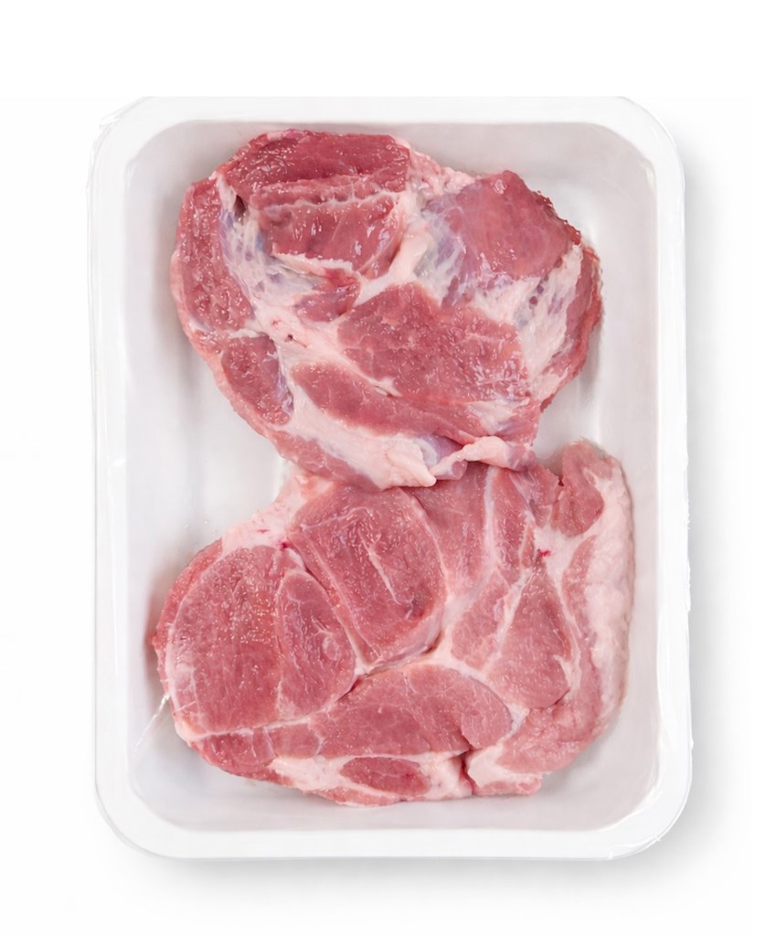 500g Schweinenackensteak natur -18°C // Стейк из свиной шеи