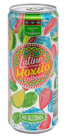 450ml Latino Moxito Erdbeere // Латино Мохито Клубничный 