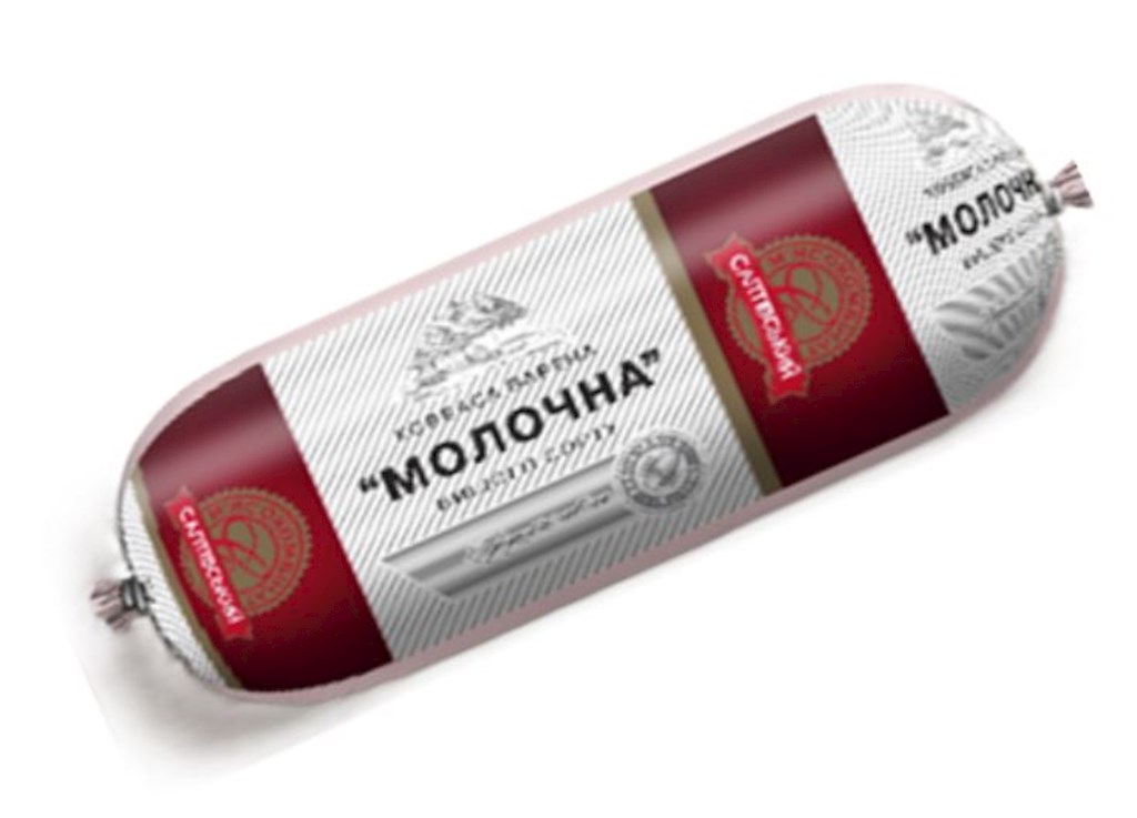 700g Bogodukhivsky (Saltov) Brühwurst Molochna // Колбаса Молочная