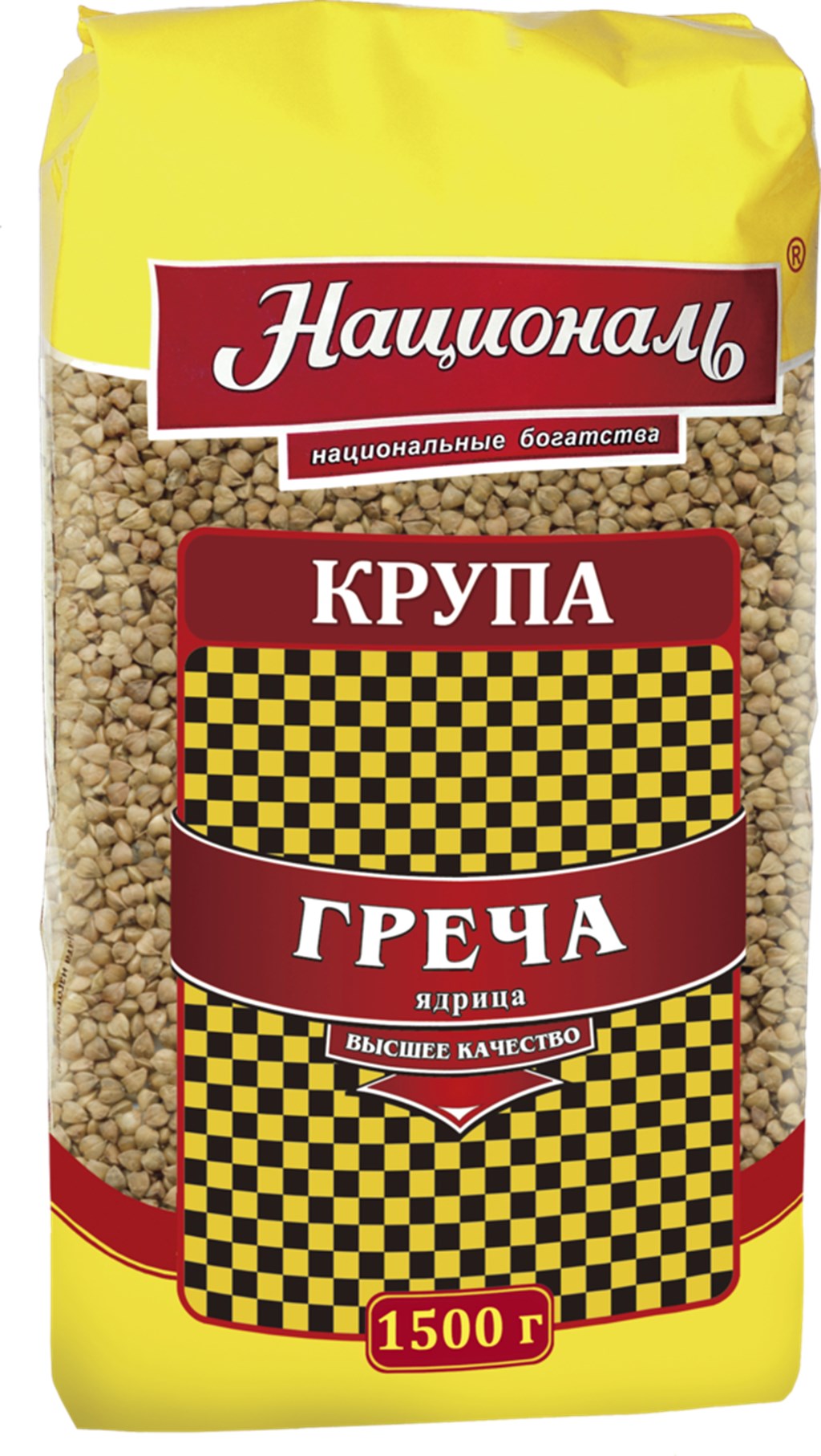 1,5kg VORRATSPACK Buchweizen Premium geröstet NATIONAL Крупа гречневая ядрица