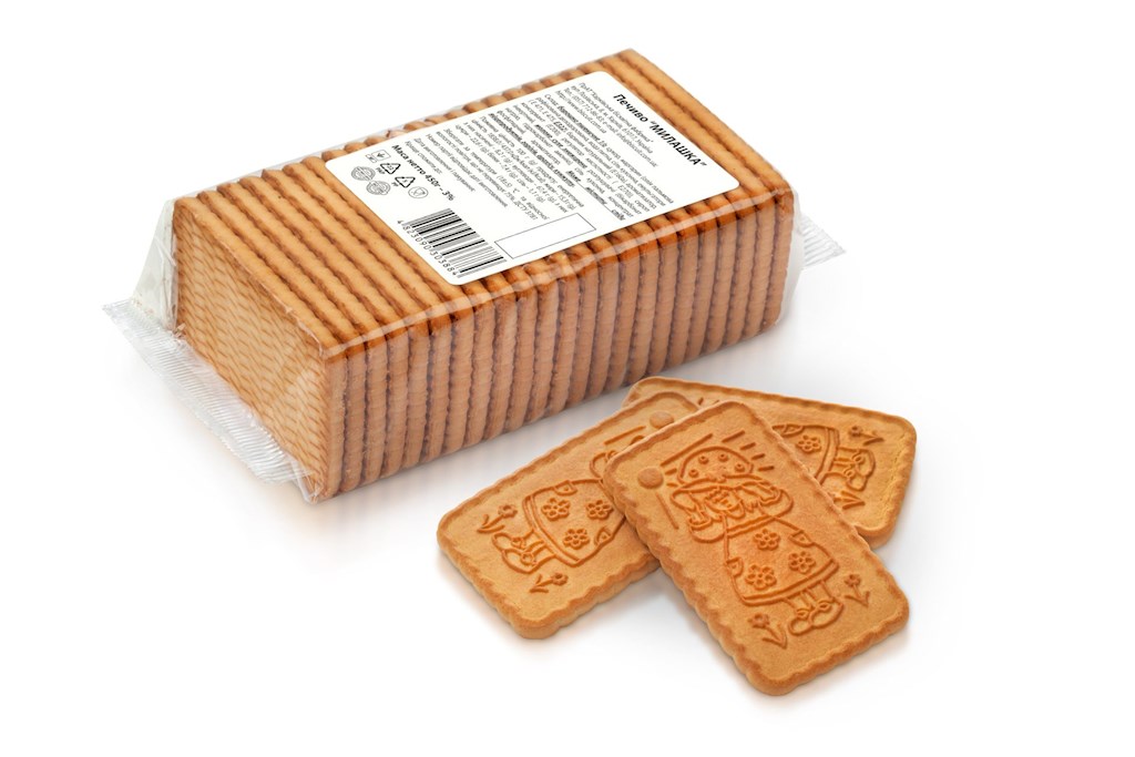450g BS Zuckerkekse "Milaschka"  // Печeнье Милашка