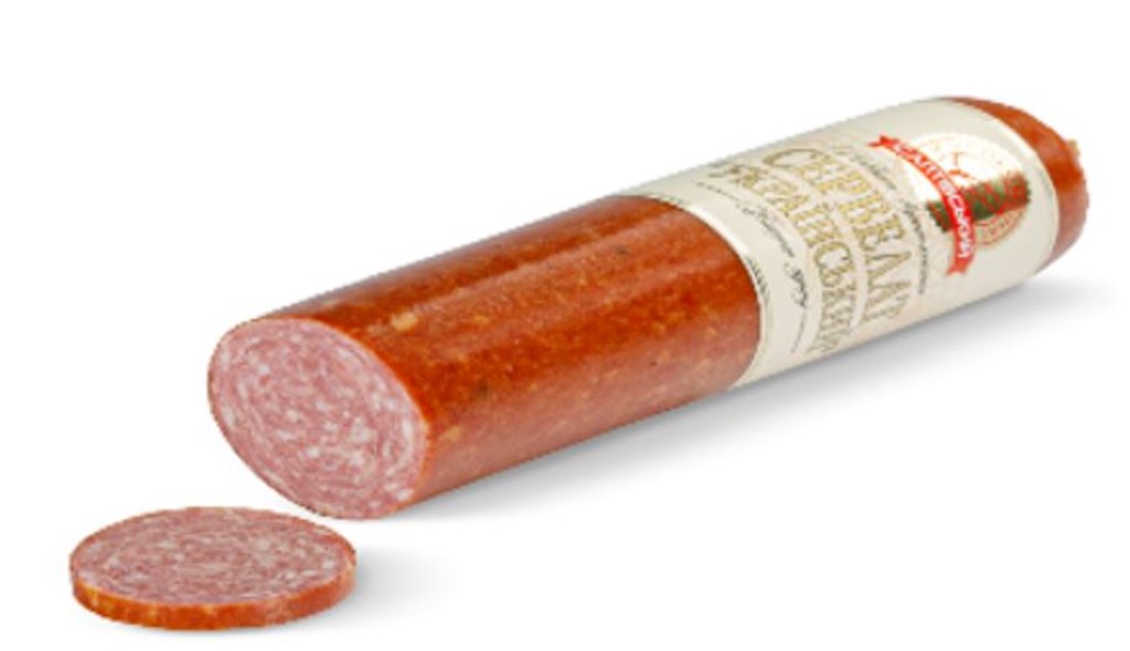 300g Bogodukhivsky (Saltov) Servelat Ukrainisch // Сервелат Украинский