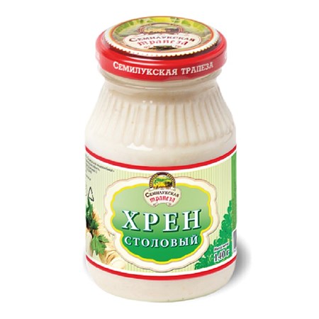 140g Semiluki Meerrettich küchenfertig // Хрен столовый