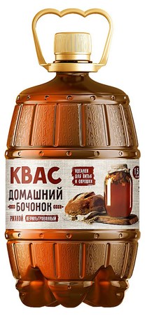 6er Pack Kwas Domaschniy Bochonok // Квас Домашний бочонок 