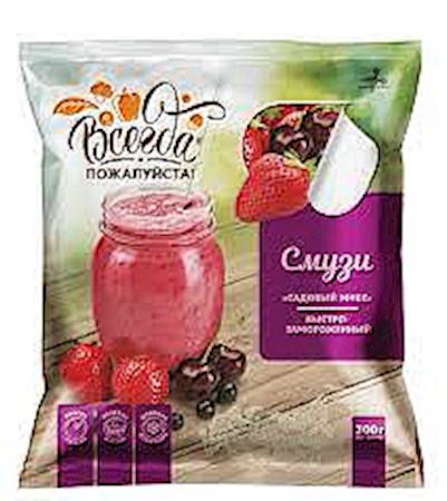 300g Immer Gerne! Smoothie-Mix "Früchtemix" tiefgefroren // Всегда Пожалуйста! Смесь для смузи "фруктовый микс" быстрозамороженная