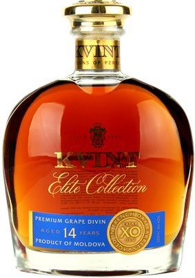 0,5 Liter Kvint Divin Premium Weinbrand XO 14 Jahre ALC.40° Vol. Moldau Moldawien
