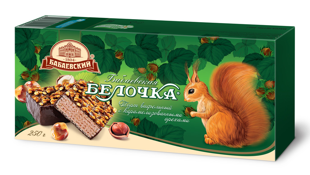 250g Waffeltorte Belotschka Babaewskaja Belochka