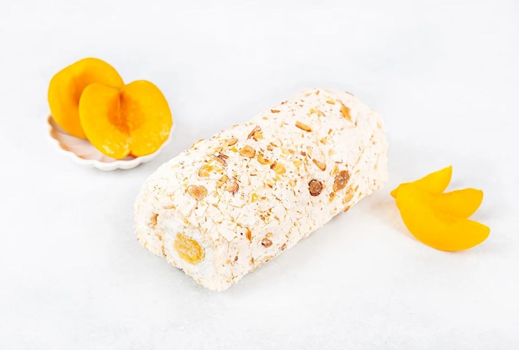 400g Palych´s Baiserrolle mit Pfirsich // Меренговый рулет с персиком