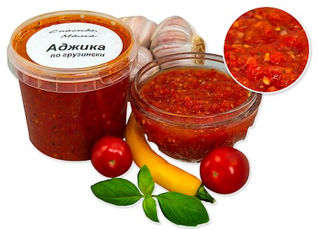 350g Adgika georgische Art // Aджика грузинская