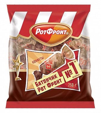 Rot Front 250g Batonchik Schoko mit Sahne 