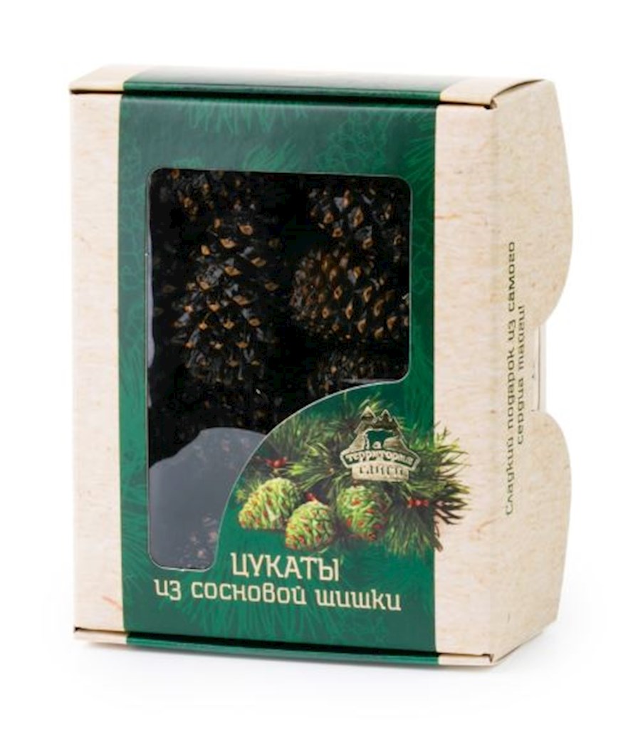 150g Terr.Taigi kandierte Tannenzapfen // Цукаты из Сосновых шишкек