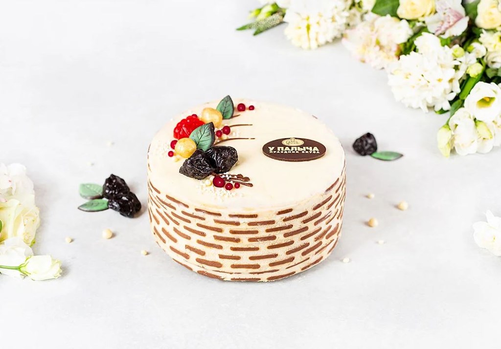 600g Palych´s Torte mit Soufflé und Trockenpflaumen // С черносливом оригинальный торт