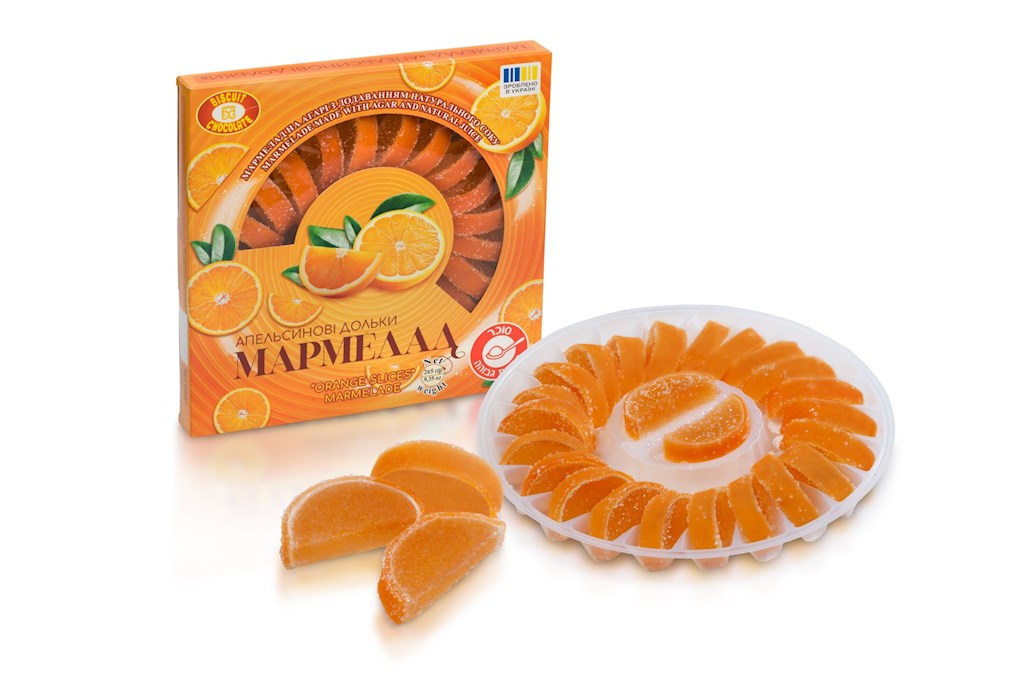 265g Marmelade „Orangenscheiben“   // Мармелад "Aпельсиновые дольки"