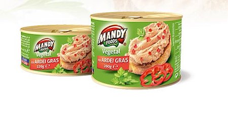 200g Mandy Foods Gemüseaufstrich mPaprika / Pate ardei // Овощной Паштет с паприкой 