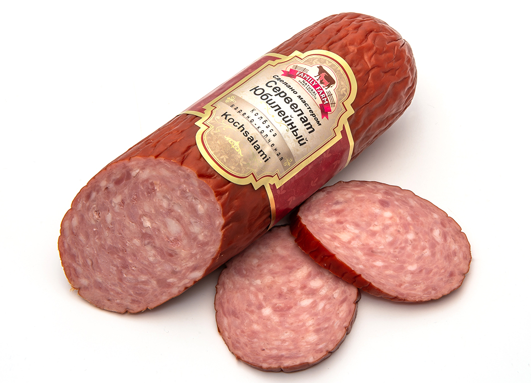 500g Salami Jubiläum Cervelat Jubilejny BUCHENHOLZRAUCH Kochsalami СЕРВЕЛАТ ЮБИЛЕЙНЫЙ