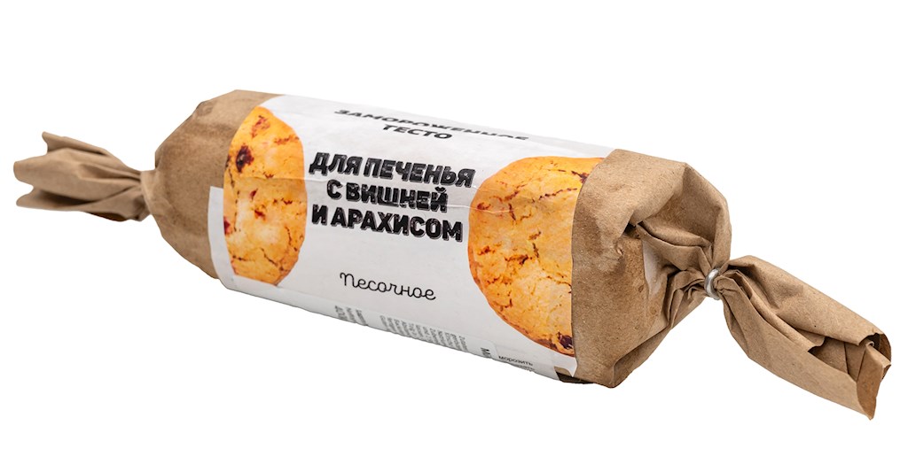 400g Spasibo Mama Teig für Kekse Kirsche mit Nüsse //Спасибо Мама Тесто для печенья с вишней с арахисом